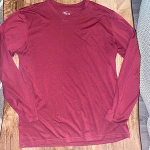 Mens long sleeve Nike shirt
